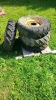 Set of 4 - 7.60-15 Tires and Rims - 2