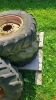 Set of 4 - 7.60-15 Tires and Rims - 5
