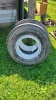Pair of 11R22.5 Tires on Open Center Rims - 2