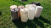 8-15 gallon poly drums - 4