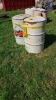 Pair of 45 gallon steel drums - 2