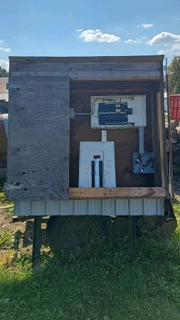 Electrical Panel in Enclosure