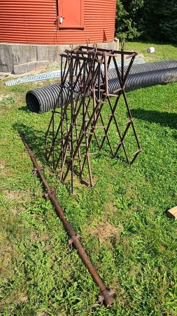 3-Section Diamond Harrow and Pole