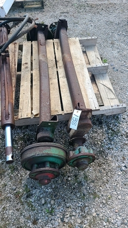 2 - 6000lb Torsion Axles