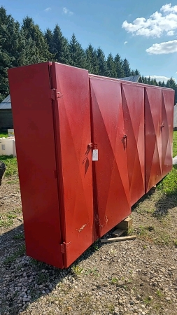 14ft 5-Door Steel Shop Cabinet