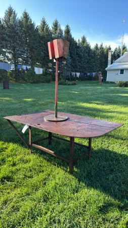 Welding Table With Welding Rod Stand