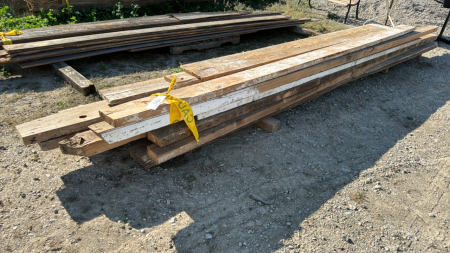 Lot of rough cut Hemlock and Pine