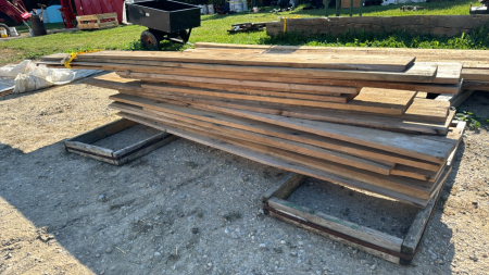 Lot of Rough cut Pine