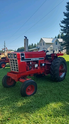 International 766 Diesel Tractor