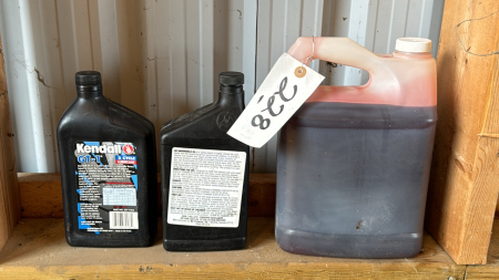 Chainsaw oil lot