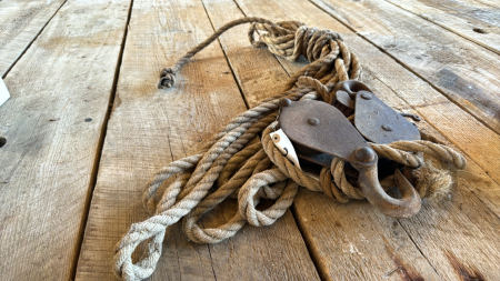 Rope and blocks