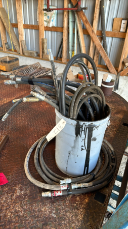 Assorted Hydraulic Hose Lot