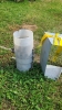 Poly Downspout and Steel Hopper - 4