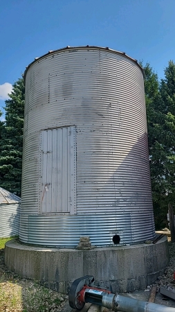 Weststeel Rosco 2200 Bushel Steel Grain Bin