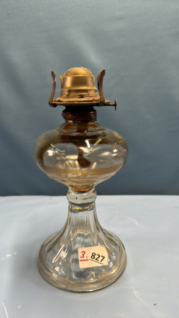 12" High Coal Oil Lamp -No Chimney