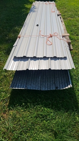 Used Steel Sheeting