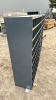 (2) Metal Parts Bins 34"W x 12"D x 42"H Each - 3