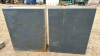 (2) Metal Parts Bins 34"W x 12"D x 42"H Each - 4