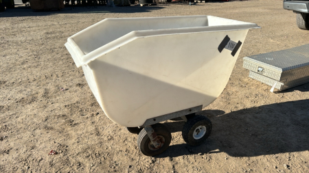 Poly Feed Cart 44"L x 17"W x 24"D