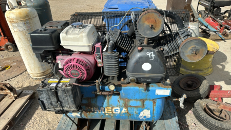 Omega 3 Cyclinder Air Compressor - Note