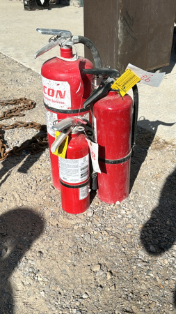 (3) Fire Extinguishers