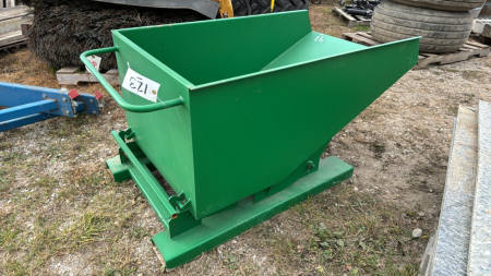 Dump Cart for Fork Lift 48" L x 28"W x 20"D