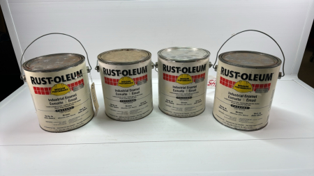 (4) Gallons of Rust-Oleum John Deere Green Paint