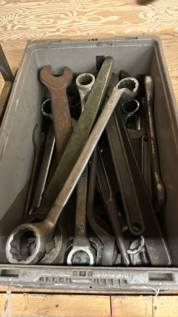 Quantity of Large Wrenches