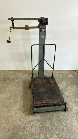 Platform Scale with Brass Beam & Weights