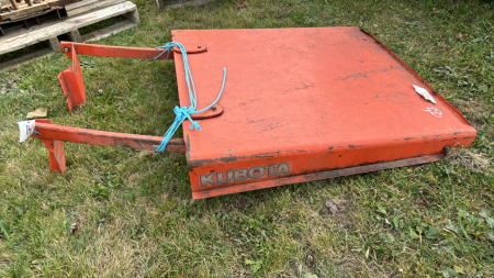 Sun Canopy for a Kubota Riding Lawnmower