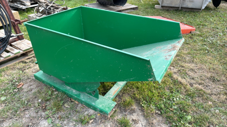 Dump Cart for Fork Lift 48" L x 28"W x 20"D