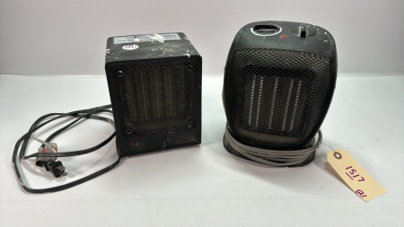 (2) Electric Heaters