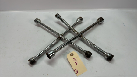 (2) 4 Way Wrenches