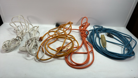 Assorted Lot of Extension Cords