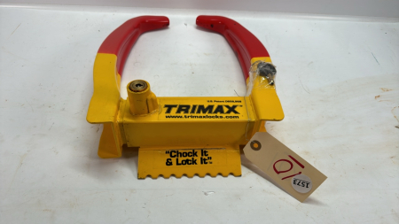 Trimax Wheel Lock With Key