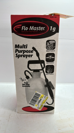 Flo Master Unused Multi Purpose Sprayer 1Gal