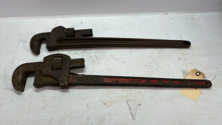 (2) 24" Pipe Wrenches