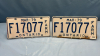 Pair of Ontario 1979 License Plates