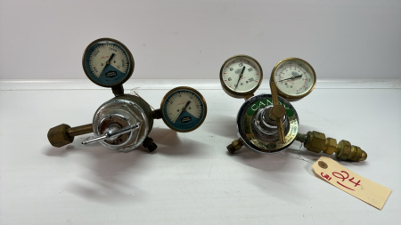 Set of Oxy Acetylene Gauges