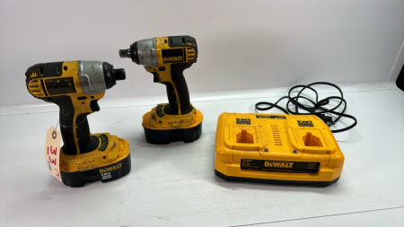 DeWalt 18V Impact Driver & Impact Wrench - Notes