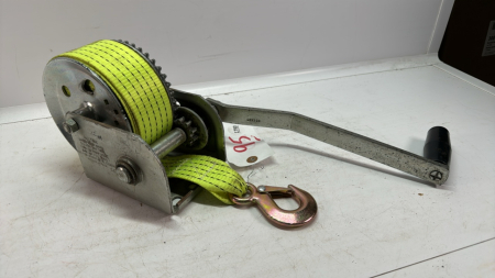 Hand Winch with 2" Nylon Strap