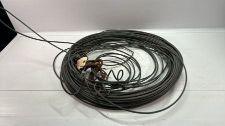 Approx. 200ft of 3/16 Steel Cable